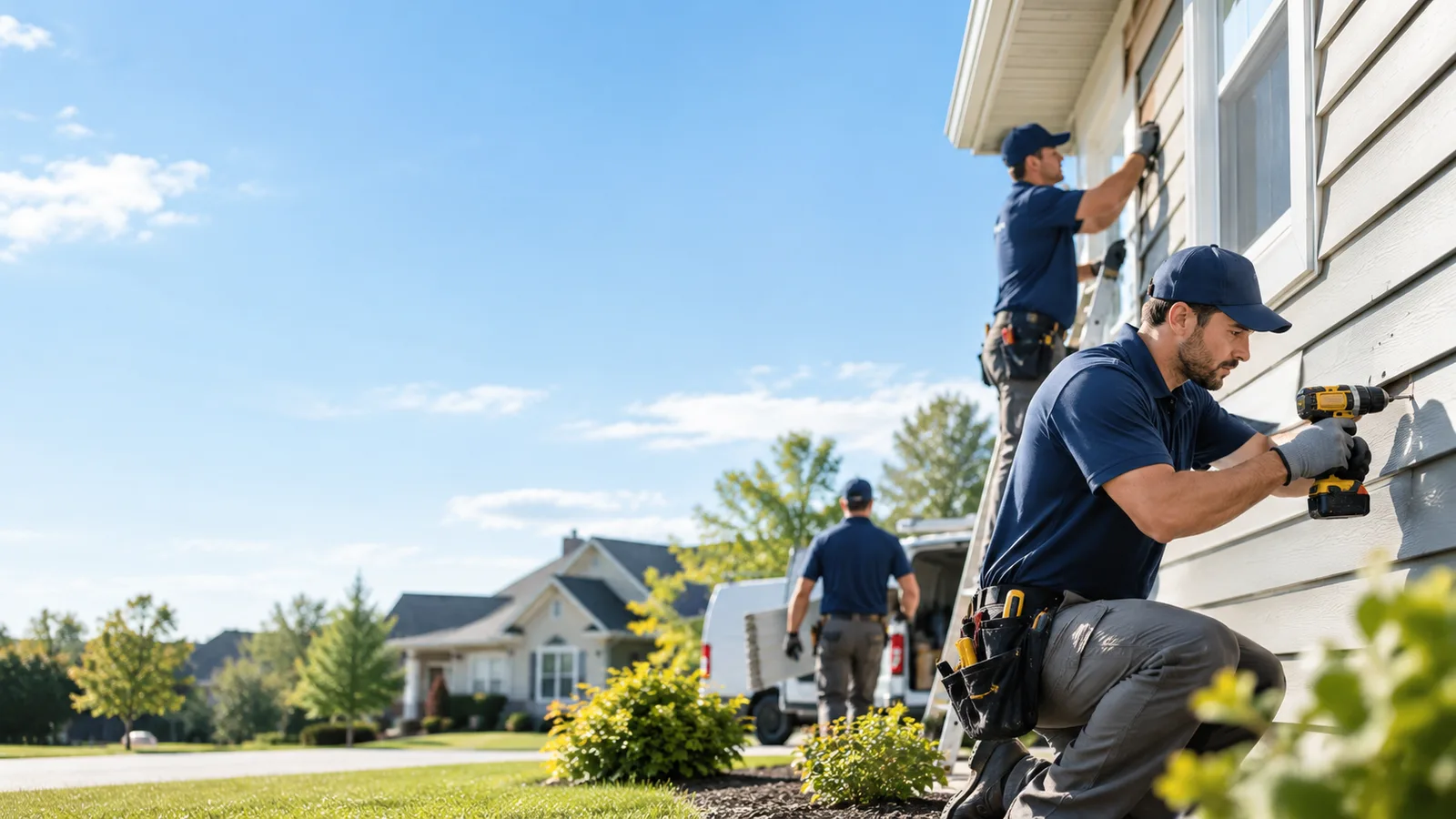 Cracked Siding Repair in Mowrystown, OH